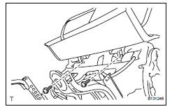 Toyota RAV4. Install front seatback board subassembly lh