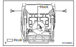 Toyota RAV4. Install front seat cushion cover