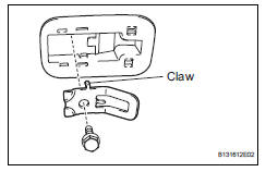 Toyota RAV4. Install child restraint seat tether anchor bracket