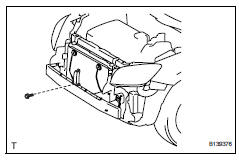 Toyota RAV4. Install front bumper retainer