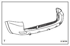 Toyota RAV4. Remove rear bumper protector