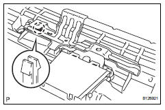 Toyota RAV4. Remove sliding roof drive gear subassembly