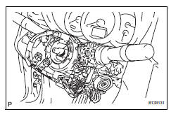 Toyota RAV4. Install wiper and washer switch assembly