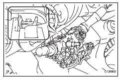 Toyota RAV4. Remove combination switch assembly