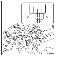 Toyota RAV4. Correct steering off center