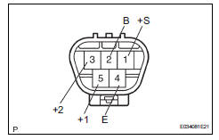 Toyota RAV4. Inspect windshield wiper motor assembly