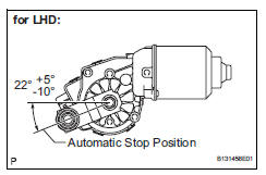 Toyota RAV4. Inspect windshield wiper motor assembly