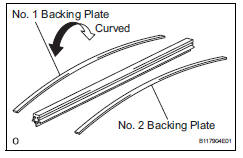 Toyota RAV4. Install rear wiper rubber
