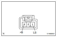 Toyota RAV4. Inspect rear wiper motor