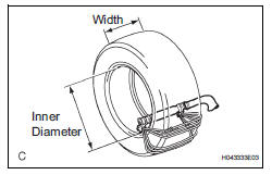 Toyota RAV4. Dispose of curtain shield airbag assembly (when not installed in vehicle)