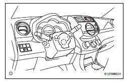 Toyota RAV4. Dispose of steering pad assembly together with vehicle