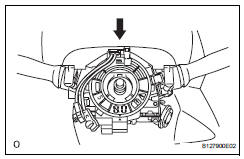 Toyota RAV4. Install spiral cable sub-assembly