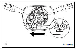 Toyota RAV4. Position spiral cable