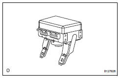 Toyota RAV4. Check front passenger airbag assembly (vehicle involved in collision and airbag not deployed)