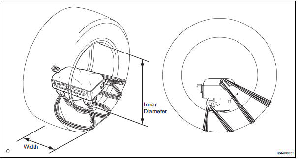 Toyota RAV4. Dispose of only front passenger airbag assembly