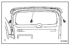 Toyota RAV4. Connect cable to negative battery terminal