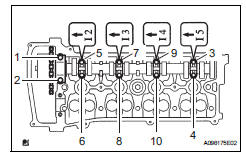 Toyota RAV4. Remove camshaft