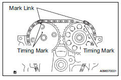 Toyota RAV4. Install chain sub-assembly