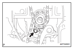 Toyota RAV4. Install timing chain guide