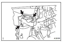 Toyota RAV4. Install engine mounting bracket rh