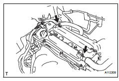 Toyota RAV4. Install cylinder head cover sub-assembly