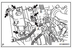 Toyota RAV4. Install engine mounting insulator rh