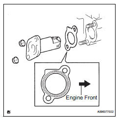 Toyota RAV4. Install no. 1 Chain tensioner