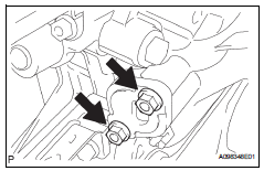 Toyota RAV4. Remove no. 1 Chain tensioner assembly