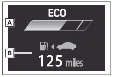 Multi-information display (with 7-inch multi-information display)