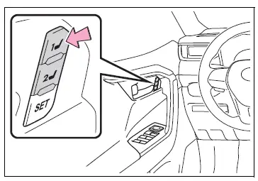 Adjusting the seats