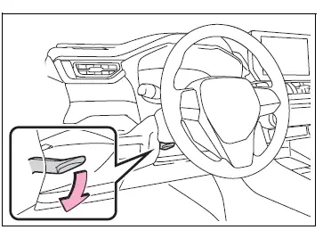 Adjusting the steering wheel and mirrors