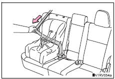 Toyota RAV4. Forward-facing „oƒnconvertible seat