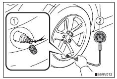Toyota RAV4. Inspection and adjustment procedure