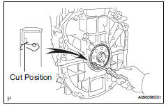 Toyota RAV4. Replace engine rear oil seal