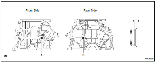 Toyota RAV4. Replace tight plug (for cylinder block)
