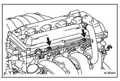 Toyota RAV4. Install fuel delivery pipe sub-assembly