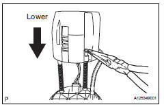 Toyota RAV4. Install fuel sub-tank assembly