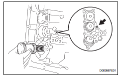 Toyota RAV4. Install c-1 accumulator piston