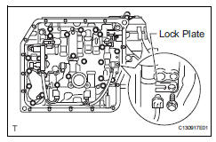 Toyota RAV4. Install transmission valve body assembly