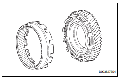 Toyota RAV4. Install underdrive planetary ring gear