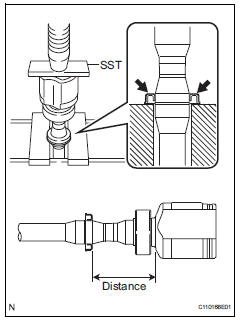 Toyota RAV4. Remove front drive shaft dust cover rh