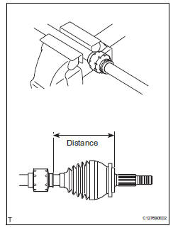 Toyota RAV4. Install front drive shaft damper rh