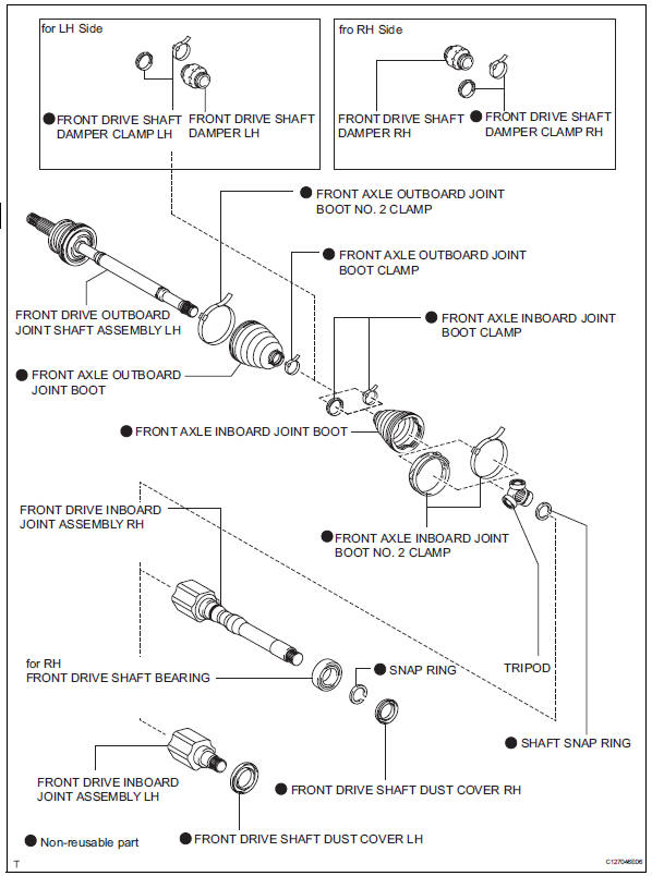Toyota RAV4. Components (2005/11-2006/01)