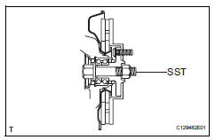 Toyota RAV4. Fix front axle assembly