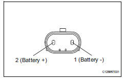 Toyota RAV4. Inspect headlight bulb (high)