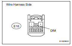 Toyota RAV4. Check wire harness (main body ecu - battery)
