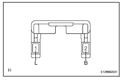 Toyota RAV4. Inspect visor assembly