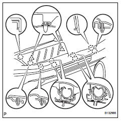Toyota RAV4. Install rear door scuff plate rh