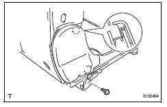 Toyota RAV4. Remove rear seat cushion rear moulding lh