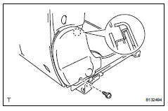 Toyota RAV4. Install rear seat cushion rear moulding lh